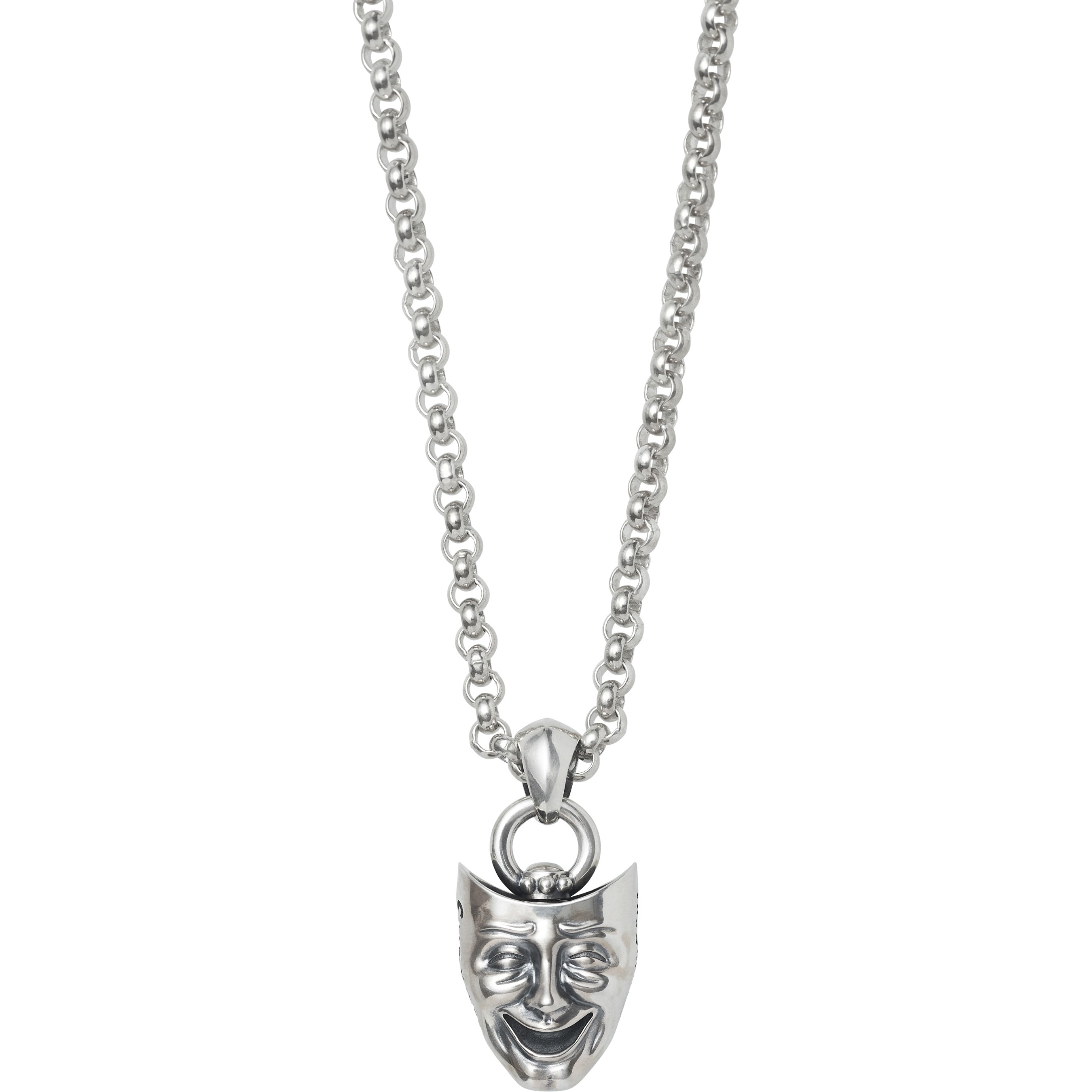 Drama Masks Pendant view 2